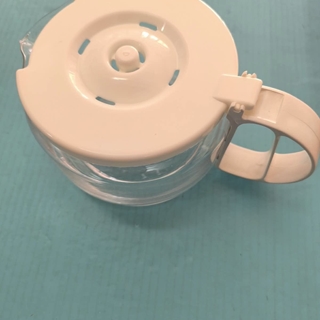 JARRA CAFETERA SOLAC, CON TAPA, BLANCA, DIAMETRO 110/150MM, ALTO 110MM, C-145 - Imagen 2