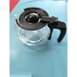 JARRA CAFETERA SOLAC, DE LUXE, CON TAPA, DIAMETRO 110/135MM, ALTO 155MM, NEGRA, CF4035, 404200 - Imagen 1