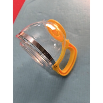 JARRA CAFETERA SOLAC, LITTLE, SOLEA, CON TAPA, AMARILLA, DIAMETRO 85/120MM, ALTO 110MM, 120SO0107AM - Imagen 2