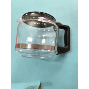 JARRA CAFETERA SOLAC, SUPREME, CON TAPA, NEGRA, DIAMETRO 110/135MM, ALTO 125MM, 6348383510 - Imagen 1