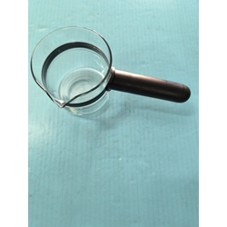 JARRA CAFETERA STANDARD, SIN TAPA, DIAMETRO 85MM, ALTO 85MM, 4 TAZAS, ASA NEGRA, ADAPTABLE A SOLAC, UFESA, 6348383349AM - Imagen 1