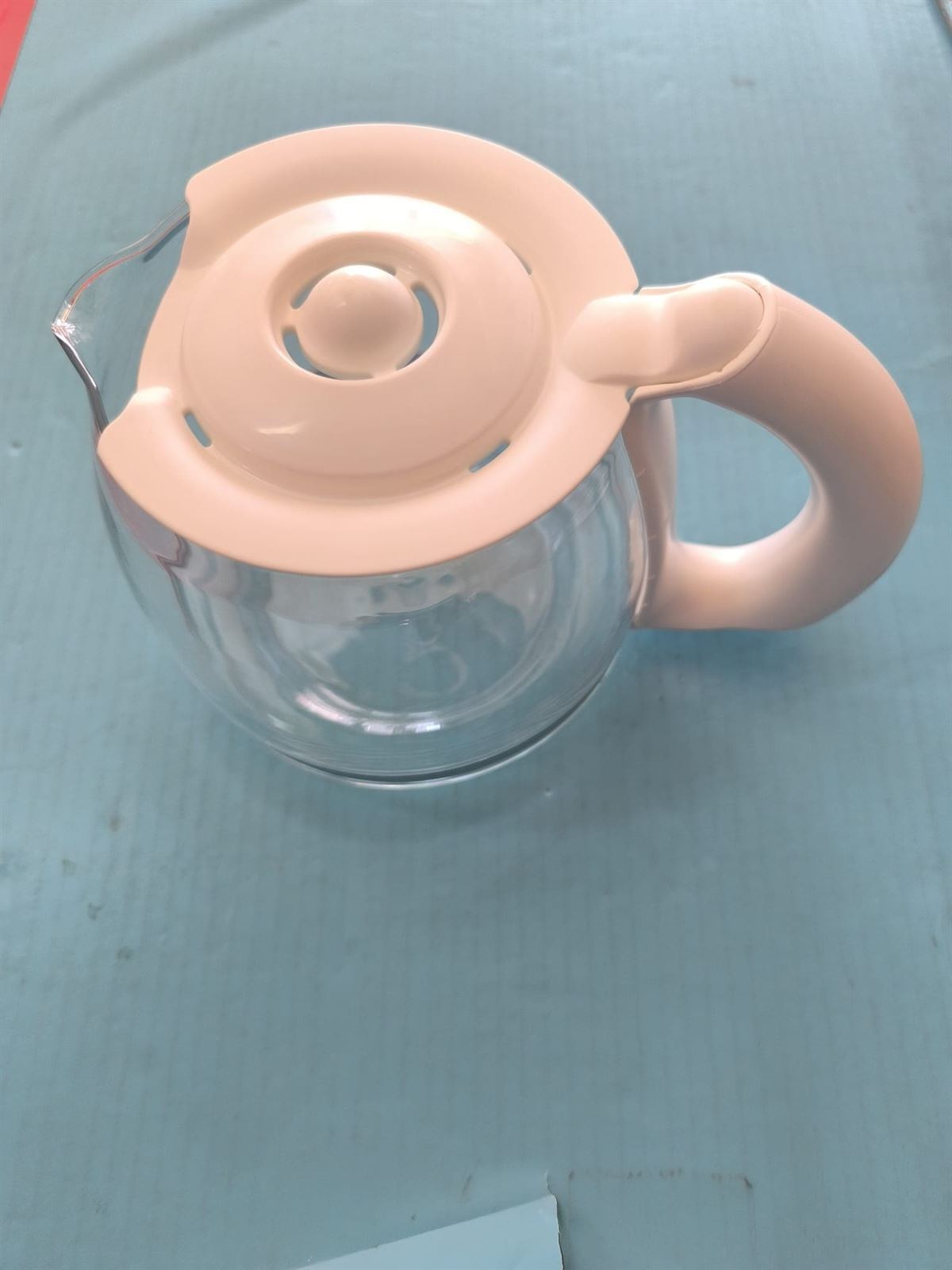 JARRA CAFETERA TEFAL, CAFE CITY, CON TAPA, BLANCA, DIAMETRO 100/145MM, ALTO 135MM, 6348411196 - Imagen 1