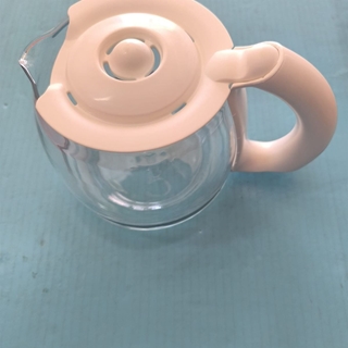 JARRA CAFETERA TEFAL, CAFE CITY,  CON TAPA, BLANCA, DIAMETRO 100/145MM, ALTO 135MM, 6348411196 - Imagen 1