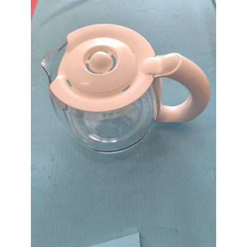 JARRA CAFETERA TEFAL, CAFE CITY,  CON TAPA, BLANCA, DIAMETRO 100/145MM, ALTO 135MM, 6348411196 - Imagen 1