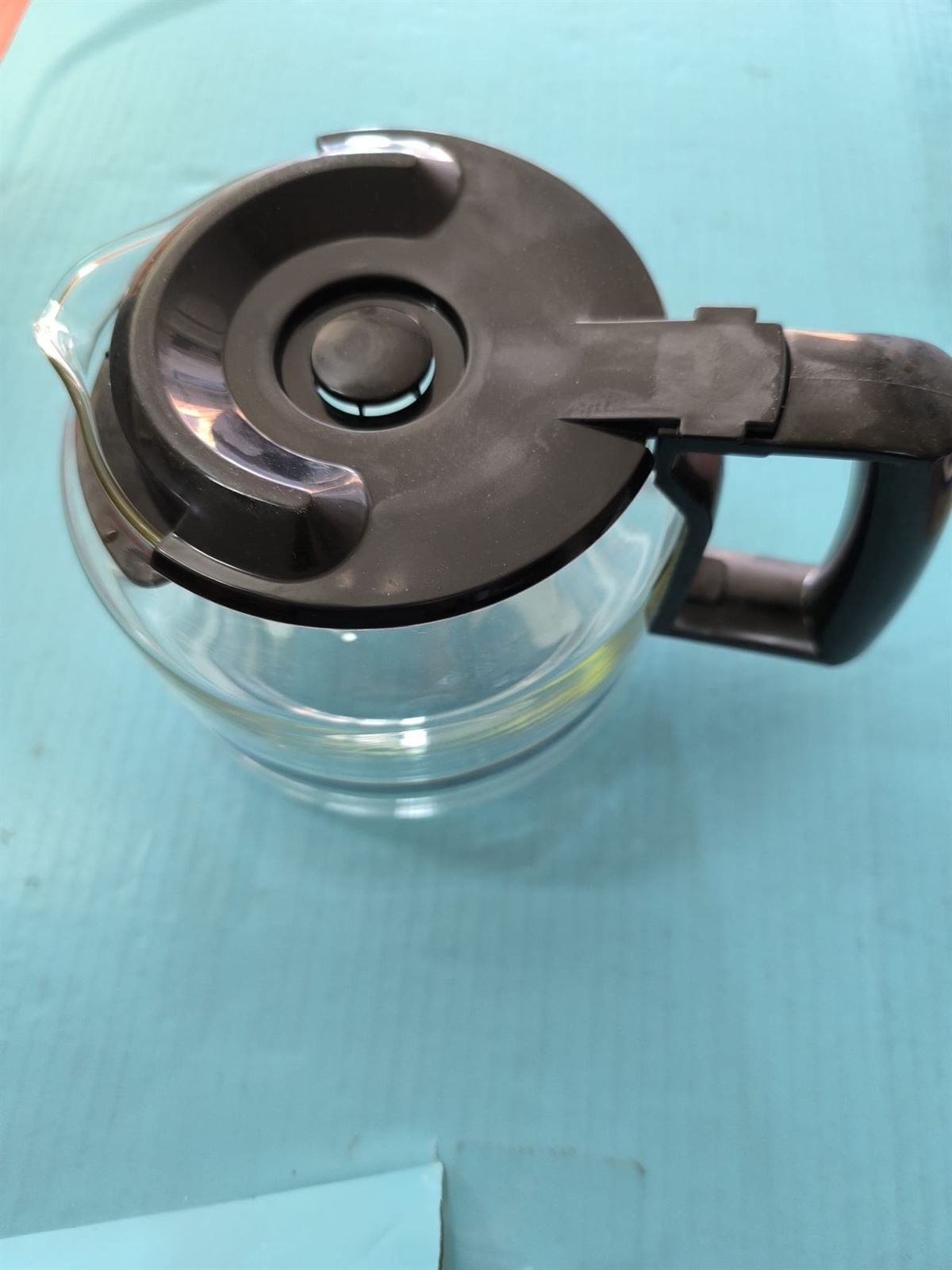 JARRA CAFETERA TEFAL, CON TAPA, NEGRA, DIAMETRO 100/145MM, ALTO 125MM, 6348411197A - Imagen 1