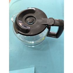 JARRA CAFETERA TEFAL, CON TAPA, NEGRA, DIAMETRO 100/145MM, ALTO 125MM, 6348411197A - Imagen 1