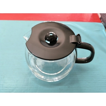 JARRA CAFETERA UFESA, BOSCH, DIAMETRO 110/145MM, ALTO 130MM, NEGRA, CON TAPA, 674507 - Imagen 1