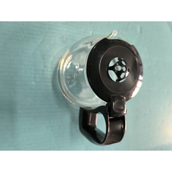 JARRA CAFETERA UFESA, CON TAPA, DIAMETRO 95/110 MM, ALTO 125MM, AZUL,  CG7270 - Imagen 1