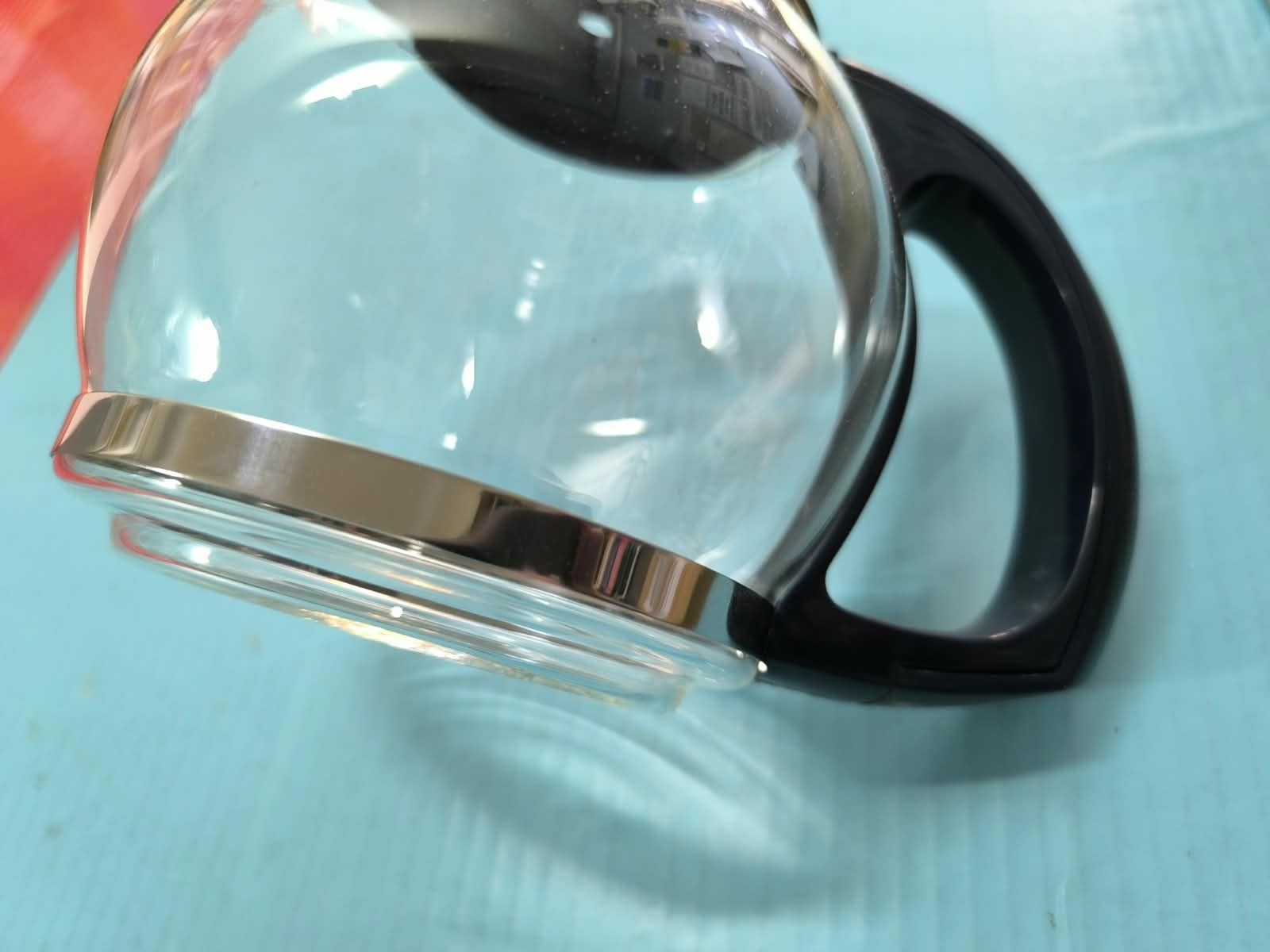 JARRA CAFETERA UFESA, CON TAPA, FUTURA, DIAMETRO 100/125 MM, ALTO 140MM, AZUL,  CG7267 - Imagen 1