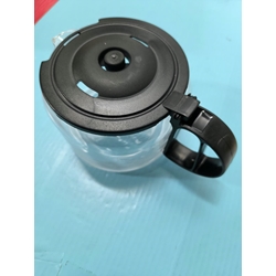 JARRA CAFETERA UFESA, DIAMETRO 110/145MM, ALTO 120MM, NEGRA, CON TAPA, CR10, CRN10, 6348423006A - Imagen 1