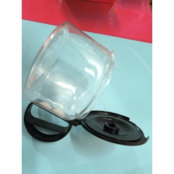 JARRA CAFETERA UFESA, DIAMETRO 110/145MM, ALTO 120MM, NEGRA, CON TAPA, CR10, CRN10, 6348423006A - Imagen 2