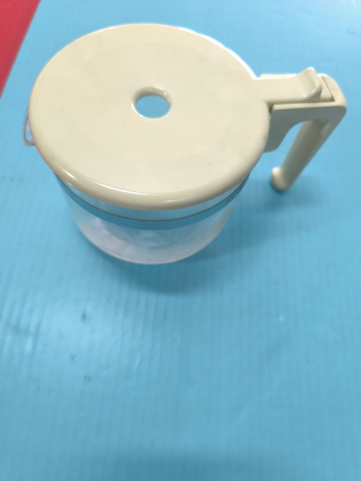 JARRA CAFETERA UNIVERSAL, ADAPTABLE VARIAS MARCAS, COLOR BLANCA, ALTO 100 MM, DIAMETRO 85/115 MM, 10085115 - Imagen 1
