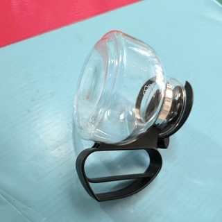 JARRA CAFETERA UNIVERSAL, CON TAPA, DIAMETRO 100/120MM, ALTO 120MM, NEGRA, 6348423264 - Imagen 2