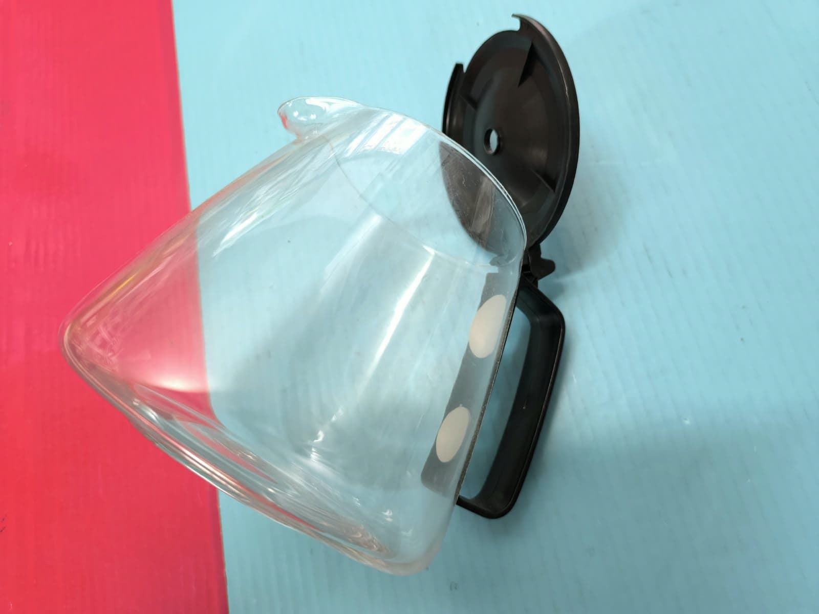 JARRA CAFETERA UNIVERSAL, CON TAPA, DIAMETRO 100/155MM, ALTO 150MM, NEGRA, 100155 - Imagen 2