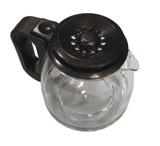 JARRA CAFETERA UNIVERSAL, CON TAPA, NEGRA, REGULABLE ALTURA 120/140MM,  120UN0154 - Imagen 1