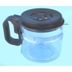 JARRA CAFETERA UNIVERSAL, CON TAPA, REGULABLE ALTURA 123/130 MM, NEGRA, 120MX0103 - Imagen 1