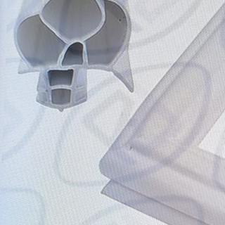 JUNTA PUERTA FRIGORIFICO INDESIT, JUNTA PUERTA CONGELADOR, 557X720MM,  C00885807 - Imagen 1