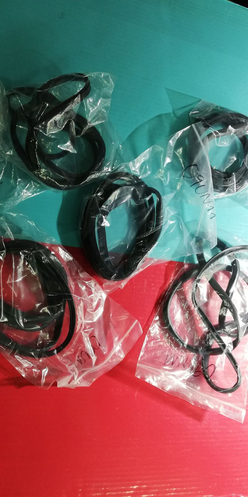 JUNTA PUERTA HORNO ARISTON, CALIDAD ALTERNATIVA, kit 5 unidades,  37AR0007 - Imagen 1