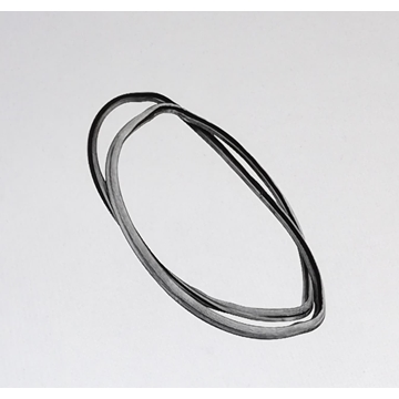 JUNTA PUERTA HORNO ELECTROLUX, ZANUSSI, AEG, RECAMBIO ORIGINAL, 3577343019 - Imagen 1