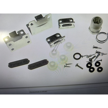 KIT MONTAJE LAVAVAJILLAS, AEG, ZANUSSI, WHIRPOL, PUERTA PANELABLE, 140125033039 - Imagen 1