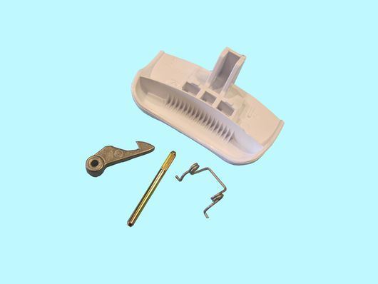 KIT TIRADOR PUERTA LAVADORA ARISTON INDESIT 081746, 21AR0042 - Imagen 1