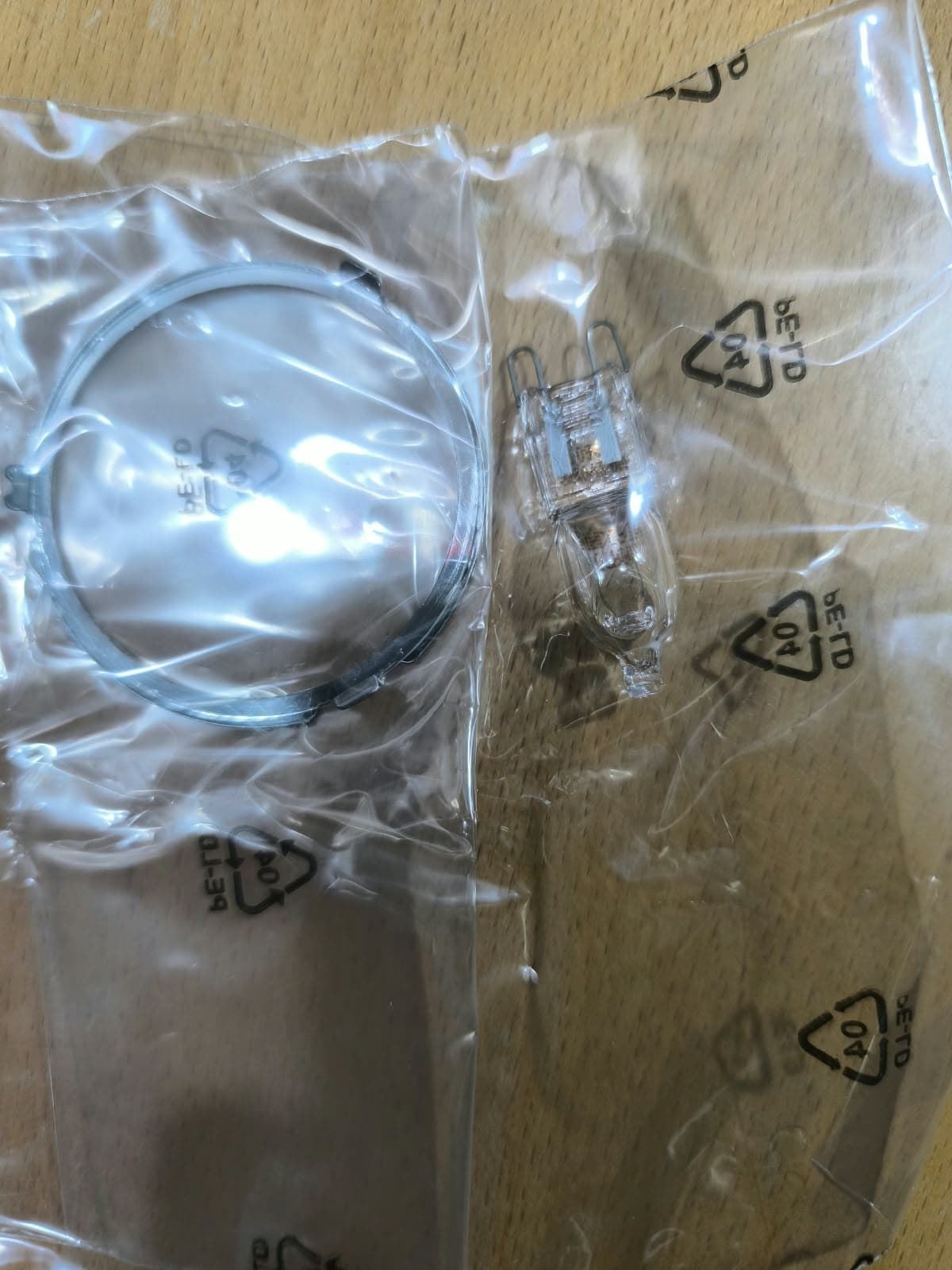 LAMPARA + CRISTAL CAMPANA BALAY, BOSCH, JUEGO REPARACION, BOMBILLA HALOGENA, RECAMBIO ORIGINAL, 00629023 - Imagen 1