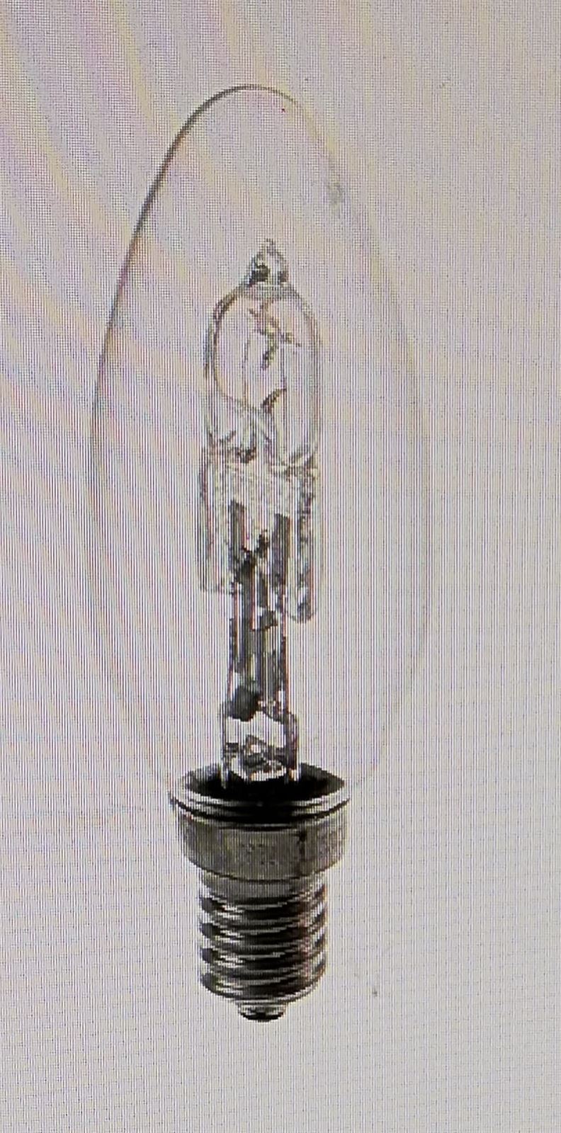 LAMPARA HALOGENA CASQUILLO E14, TIPO VELA, 230V, 30W,  00625761 - Imagen 1