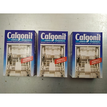LIMPIAMAQUINAS LAVAVAJILLAS, LAVADORAS, DESENGRASA Y ELIMINA LA CAL, CAJA 150 GRAMOS, KIT 3 UNIDADES,  8410104003012A - Imagen 1