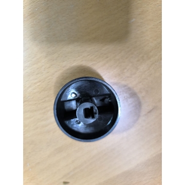 MANDO COCINA TROIA, EJE CUADRADO 6MM, DIAMETRO 45MM, COLOR NEGRO, 911029 - Imagen 1