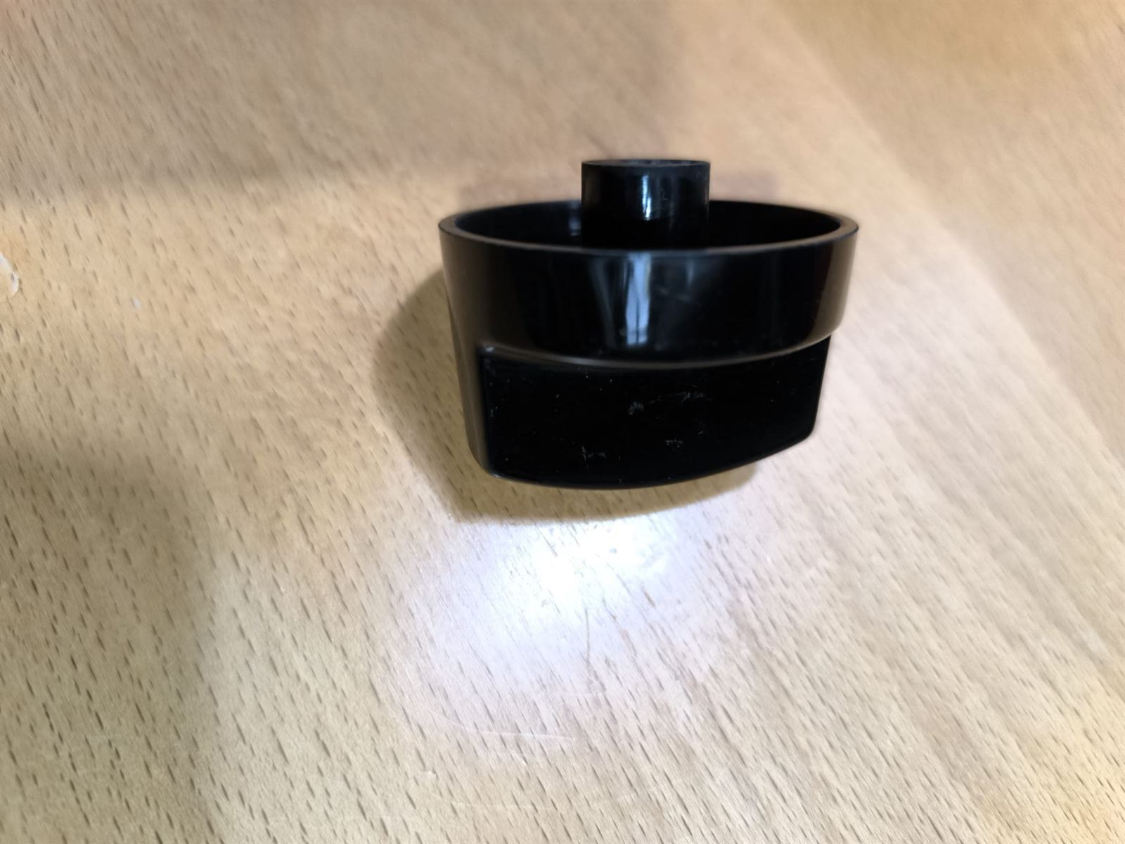 MANDO COCINA TROIA, EJE CUADRADO 6MM, DIAMETRO 45MM, COLOR NEGRO, 911029 - Imagen 2