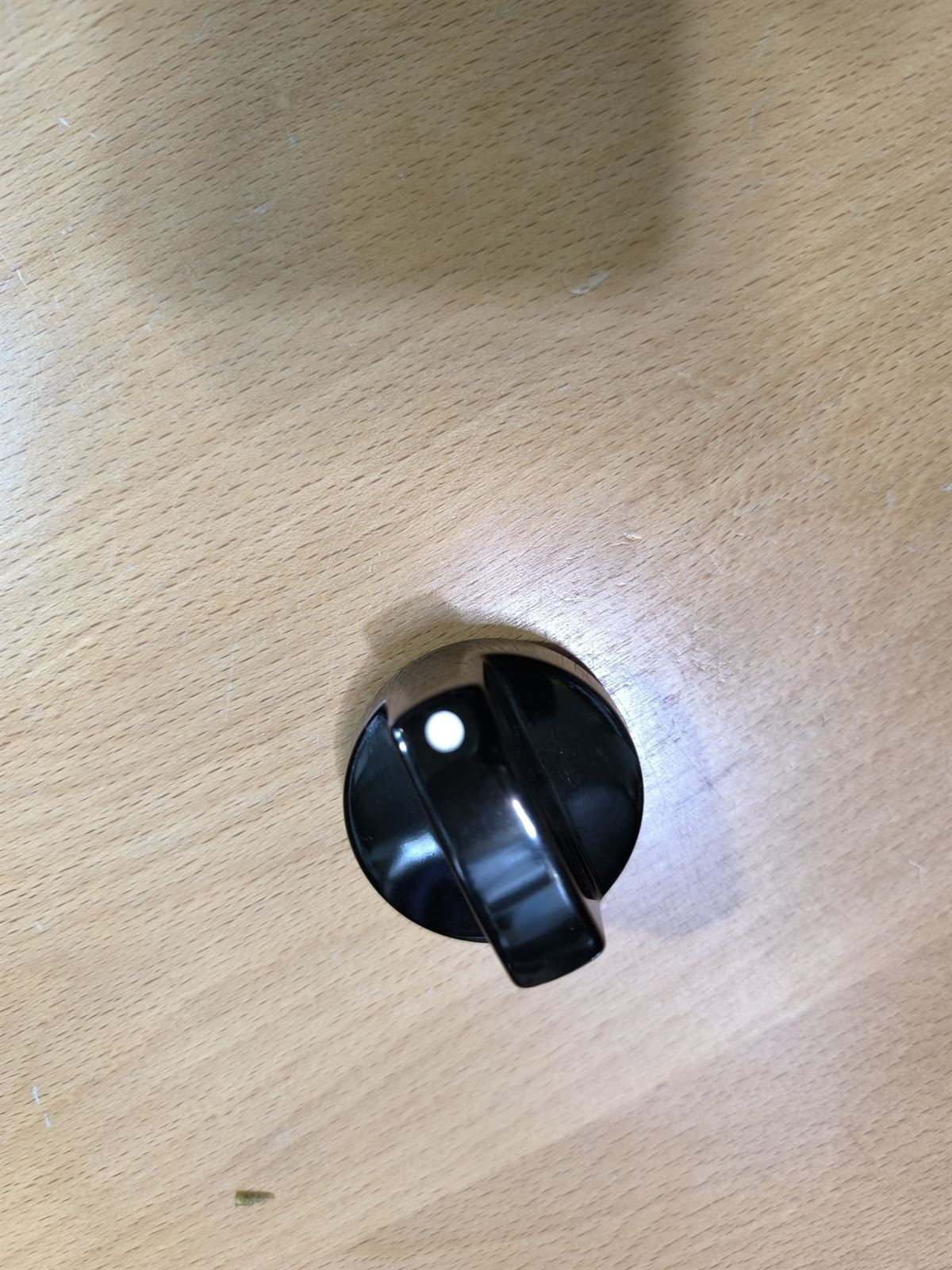 MANDO COCINA TROIA, EJE CUADRADO 6MM, DIAMETRO 45MM, COLOR NEGRO, 911029 - Imagen 3