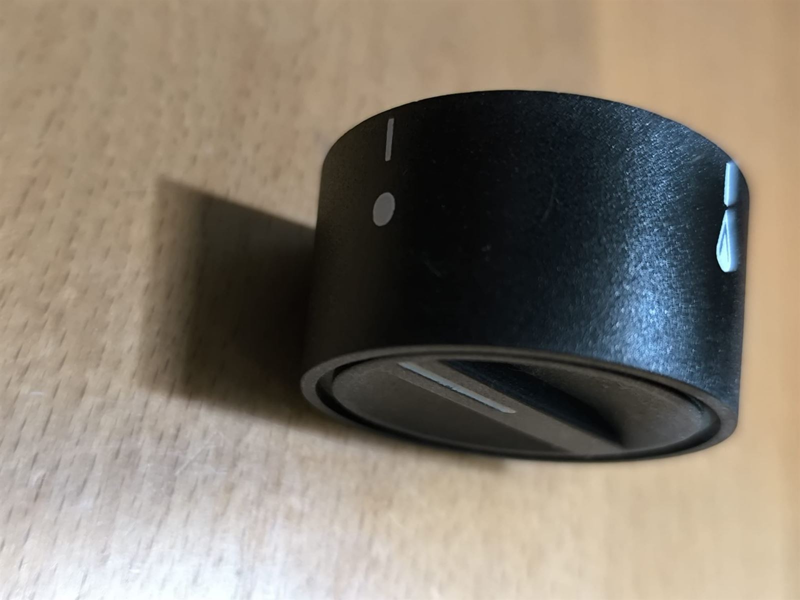 MANDO COCINA TROIA, EJE SEMICIRCULAR 6MM, DIAMETRO 42MM, COLOR MARRON, 911030 - Imagen 3