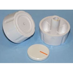 MANDO ENCIMERA COCINA UNIVERSAL 8 MM BLANCO 73AB0040 - Imagen 1