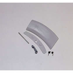 MANILLA CIERRE LAVADORA ELECTROLUX, ZANUSSI, KIT MANILLA CIERRE, 50290257000 - Imagen 1