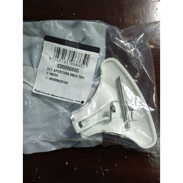 MANILLA CIERRE LAVADORA INDESIT+PESTILLO+PASADOR+MUELLE, RECAMBIO ORIGINAL, 2652350130 - Imagen 1