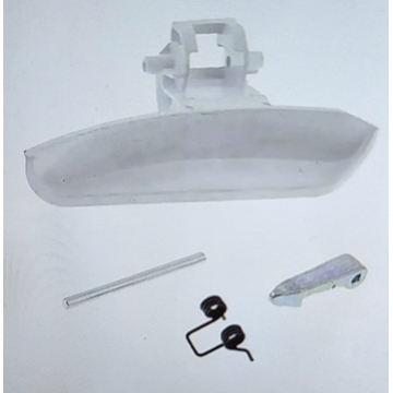 MANILLA PUERTA LAVADORA ZANUSSI, ELECTROLUX, KIT TIRADOR/MANILLA, 4055392858 - Imagen 1