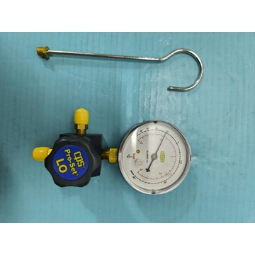 MANOMETRO GAS REFRIGERANTE R600, MINIANALIZADOR GAS R600, ESFERA 68MM, 501011 - Imagen 1