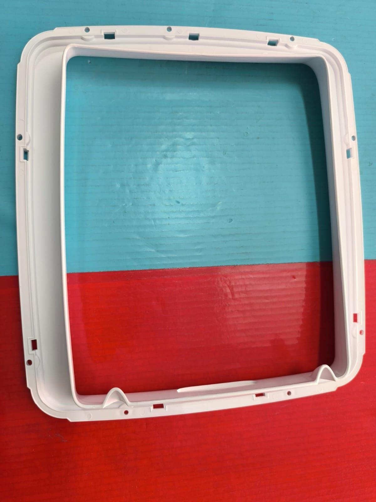 MARCO ENCIMERA LAVADORA CANDY, HOOVER, OTSEIN, LAVADORA ESTRECHA, 370/335/68 MM, HUECO 300/256 MM, RECAMBIO ORIGINAL, 2633350126 - Imagen 1