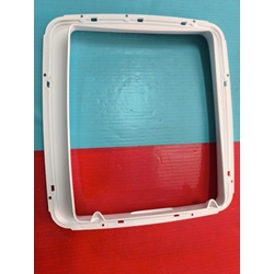 MARCO ENCIMERA LAVADORA CANDY, HOOVER, OTSEIN, LAVADORA ESTRECHA, 370/335/68 MM, HUECO 300/256 MM, RECAMBIO ORIGINAL, 2633350126 - Imagen 1