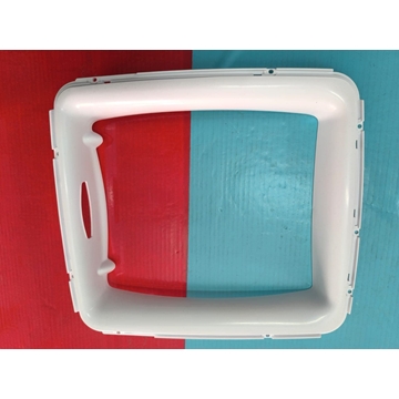 MARCO ENCIMERA LAVADORA CANDY, HOOVER, OTSEIN, LAVADORA ESTRECHA, 370/335/68 MM, HUECO 300/256 MM, RECAMBIO ORIGINAL, 2633350126 - Imagen 2