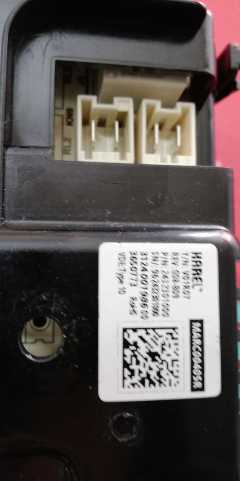 MODULO CONTROL PANTALLA LAVADORA BEKO, C00894943 - Imagen 4