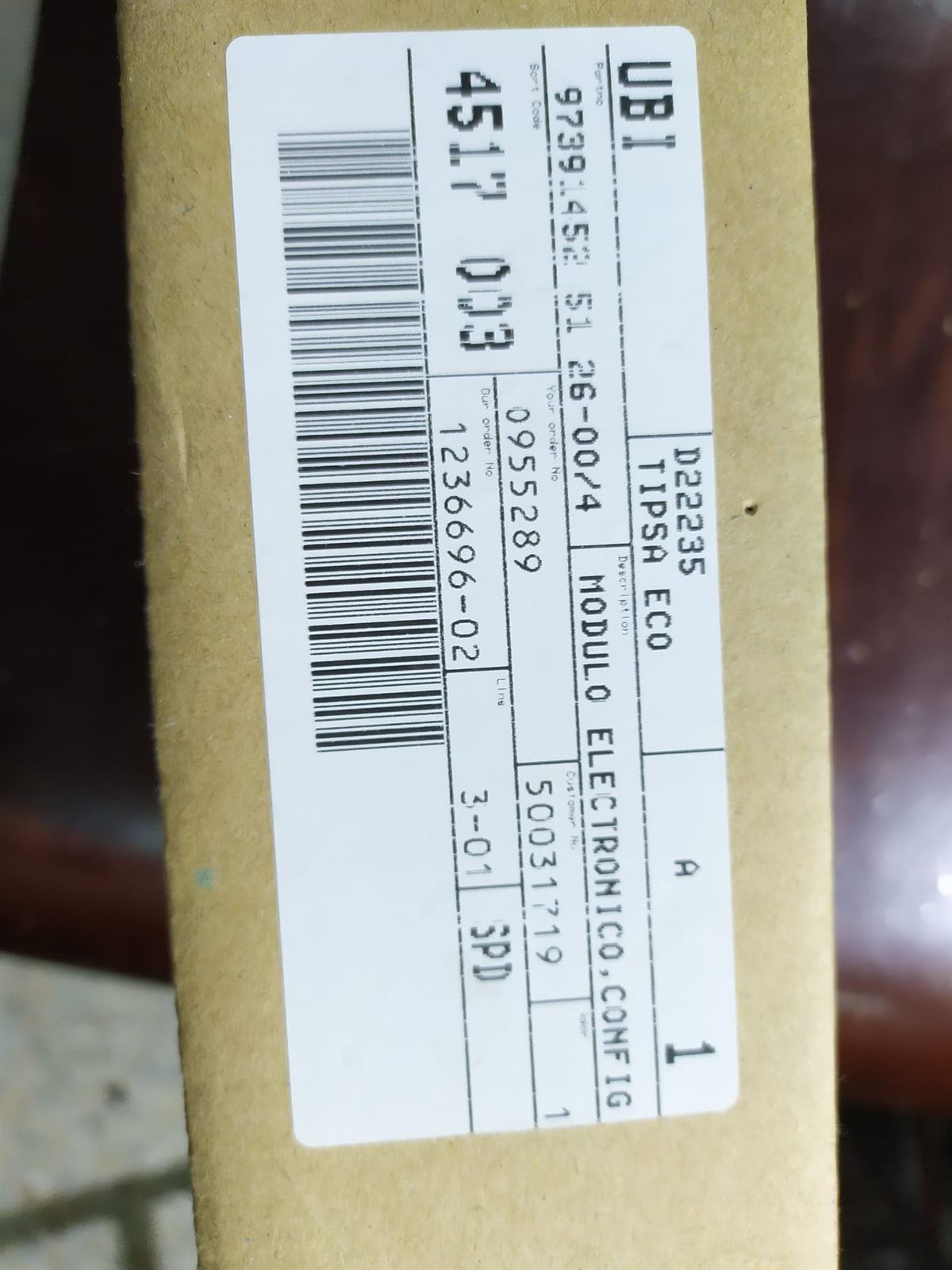 MODULO ELECTRONICO CONFIGURADO LAVADORA ELECTROLUX, AEG, 914525126,   973914525126004 - Imagen 2