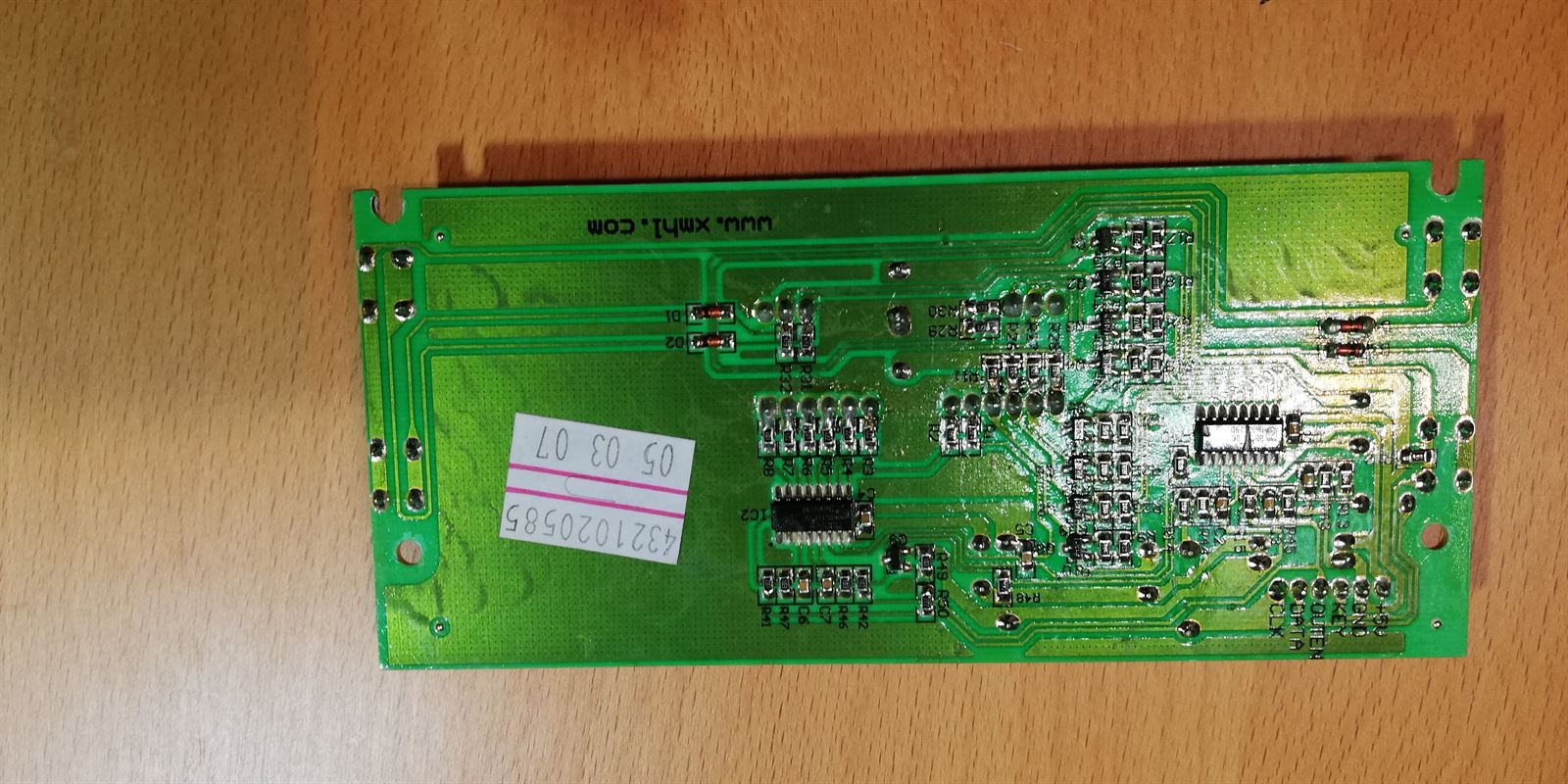MODULO ELECTRONICO DISPLAY FRIGORIFICO TEKA, NFE420-VR01, TARJETA DISPLAY TSE-342,  81698090 - Imagen 1