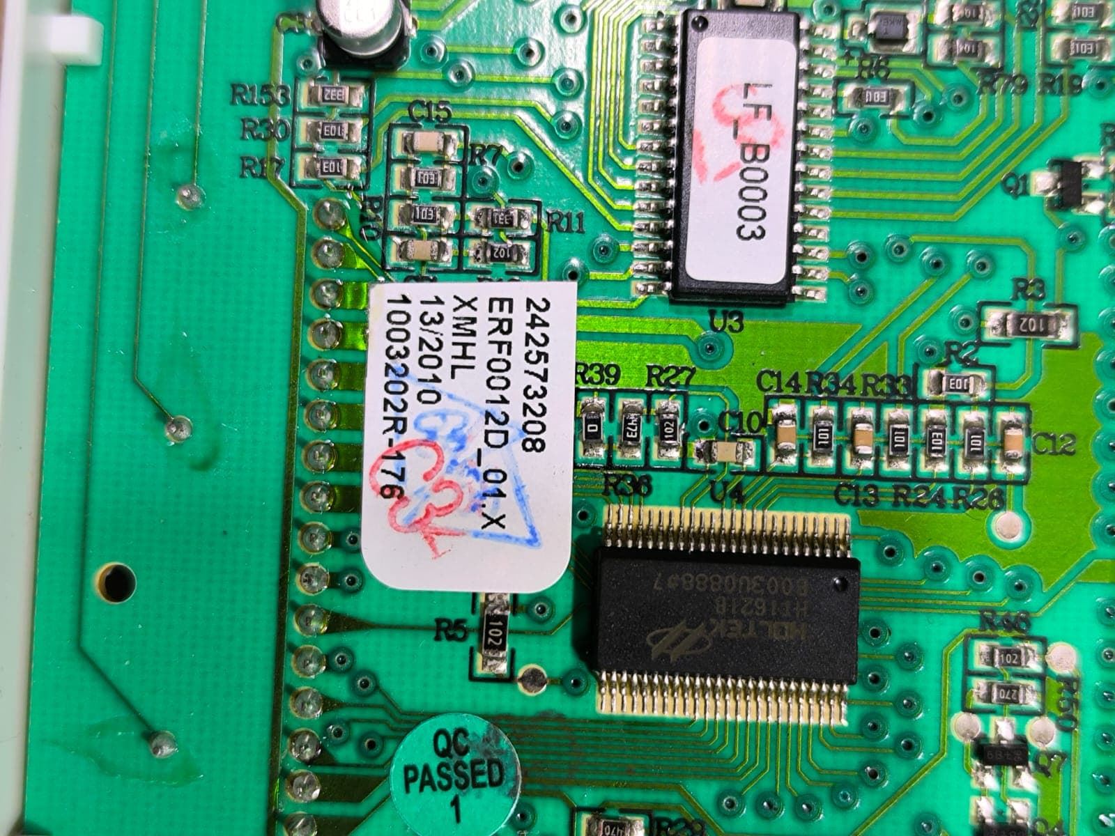 MODULO ELECTRONICO FRIGORIFICO AEG, ELECTROLUX, MODULO DISPLAY, MS86340-KG1, S86348-KG1,  2425731102 - Imagen 1