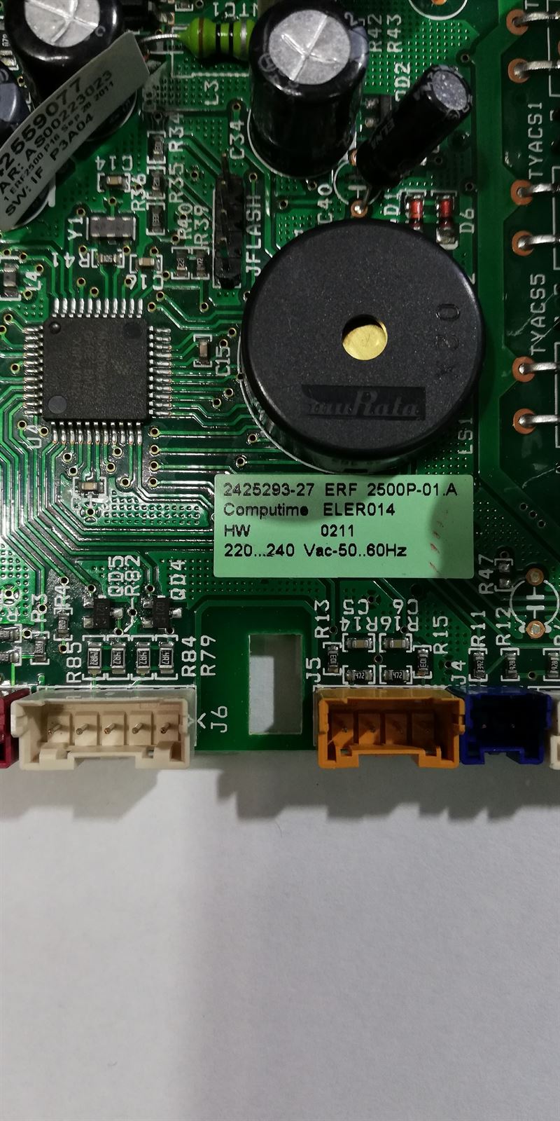 MODULO ELECTRONICO FRIGORIFICO AEG, ELECTROLUX, ZANUSSI, MODULO ALIMENTACION,ERF2500, RECAMBIO ORIGINAL,  2425590771 - Imagen 4