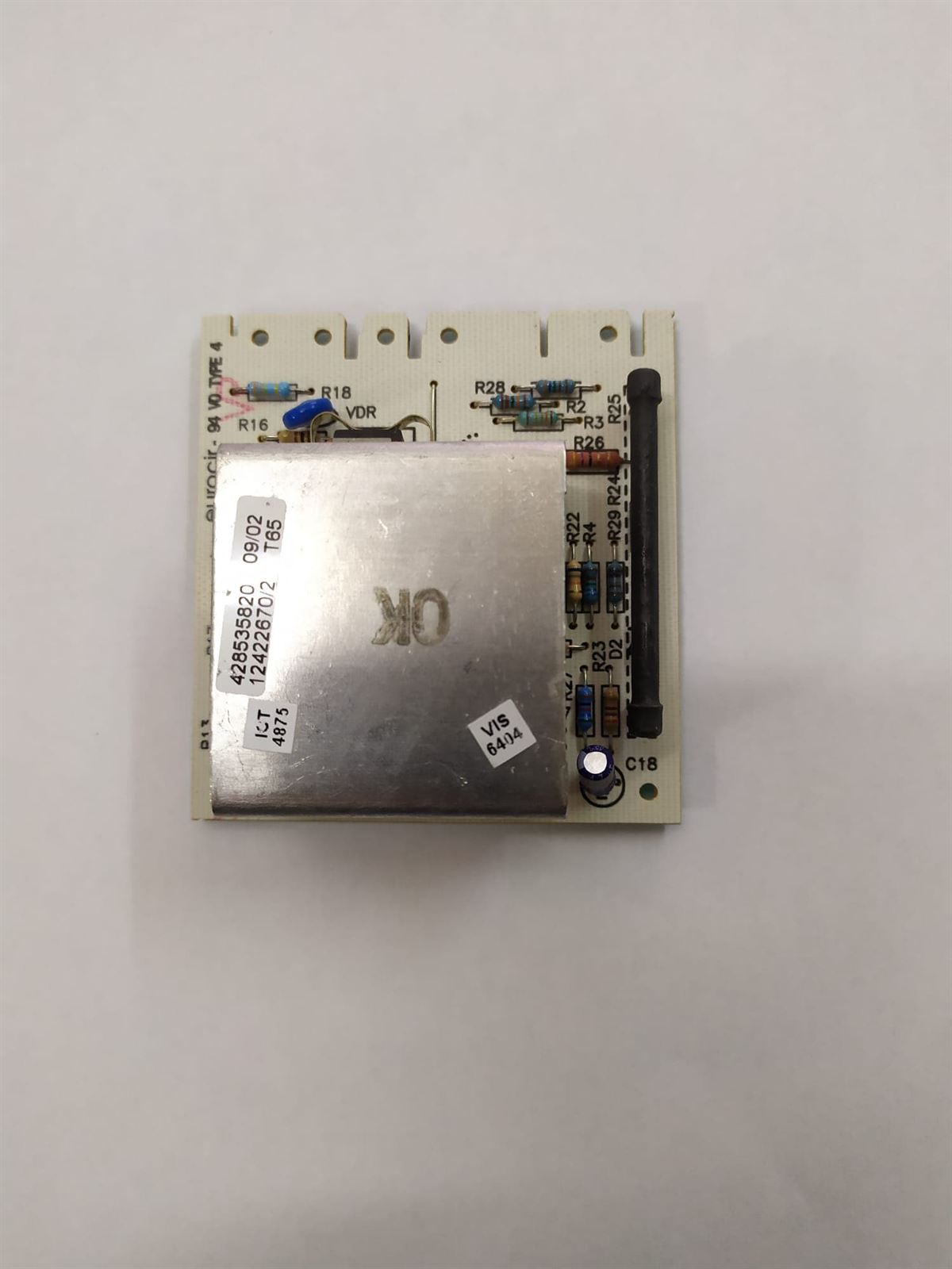 MODULO ELECTRONICO LAVADORA ZANUSSI, ELECTROLUX, EW1130F, RECAMBIO ORIGINAL,  50222558004 - Imagen 1