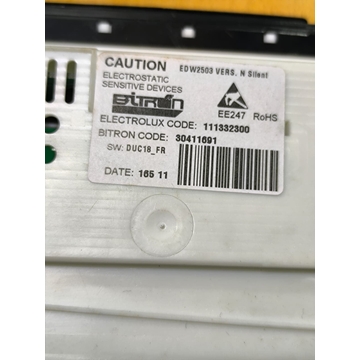 MODULO ELECTRONICO LAVAVAJILLAS ELECTROLUX, ESL68040,  1113323008 - Imagen 1