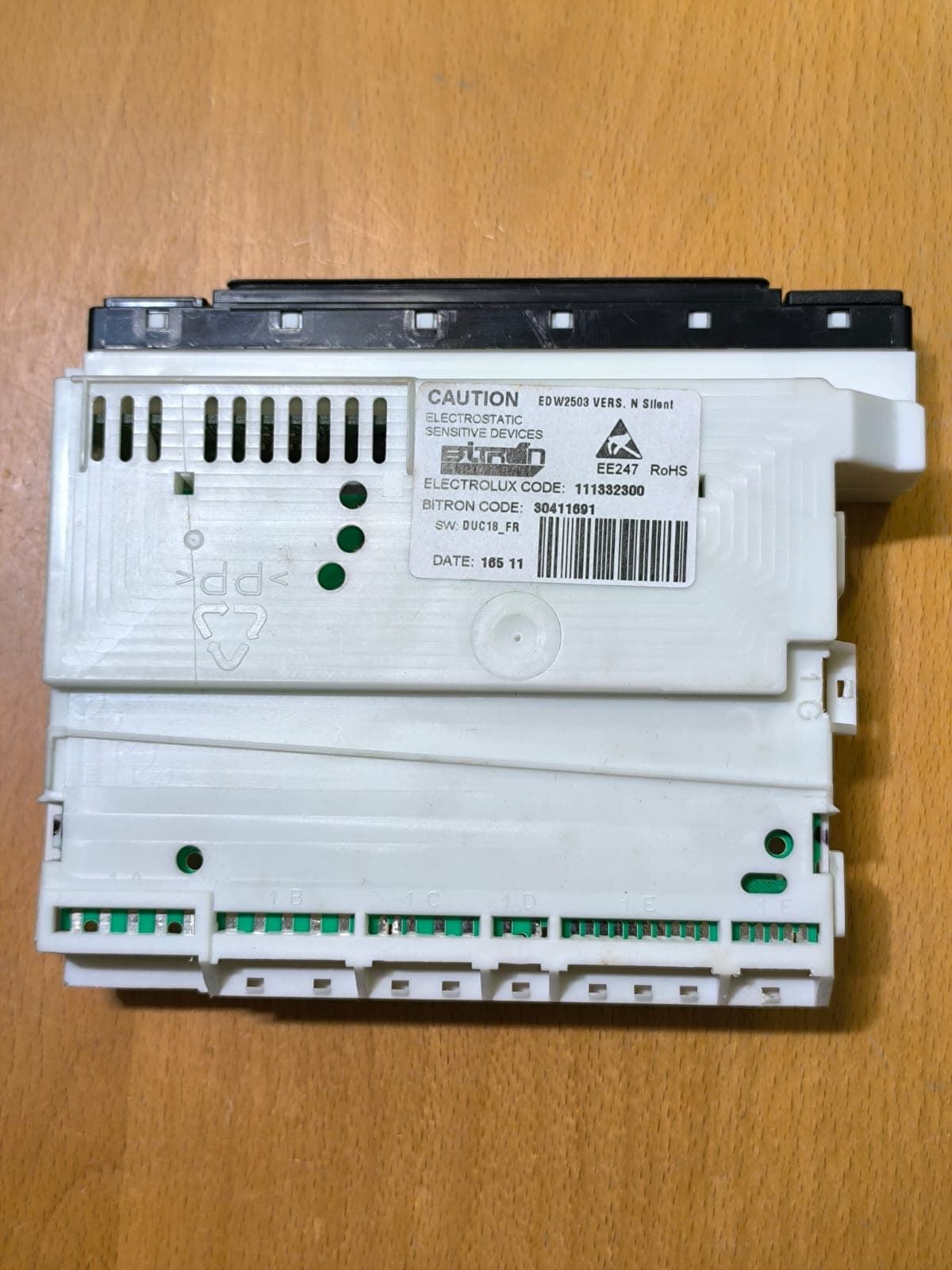 MODULO ELECTRONICO LAVAVAJILLAS ELECTROLUX, ESL68040,  1113323008 - Imagen 2