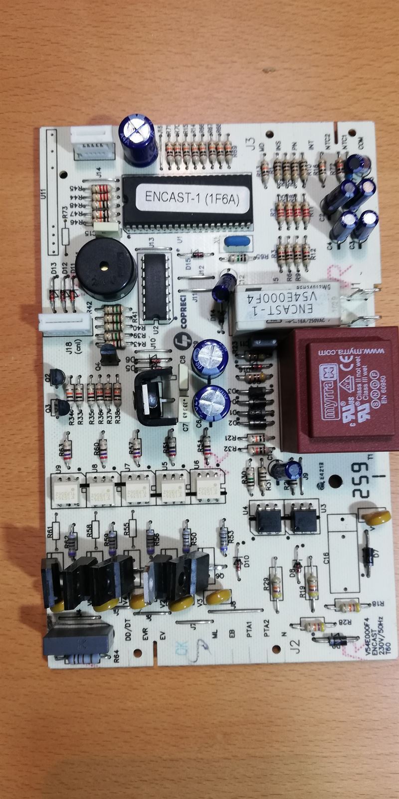 MODULO ELECTRONICO LAVAVAJILLAS FAGOR,  2VE61OT, VF65IT, V54E000F4 - Imagen 2