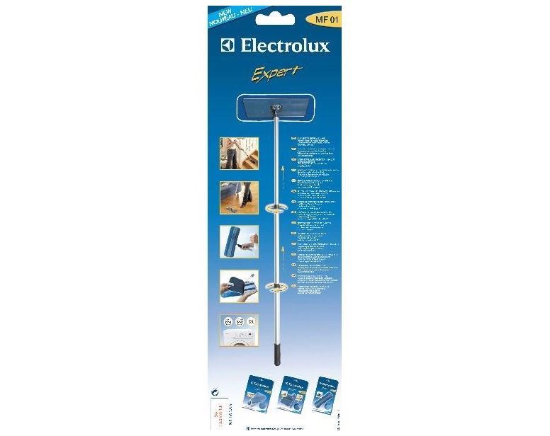 MOPA MICROFIBRA LAVABLE, LIMPIADORA SUELOS, PAREDES, MANGO TELESCOPICO, RECAMBIO ORIGINAL ELECTROLUX,   9001953869 - Imagen 1